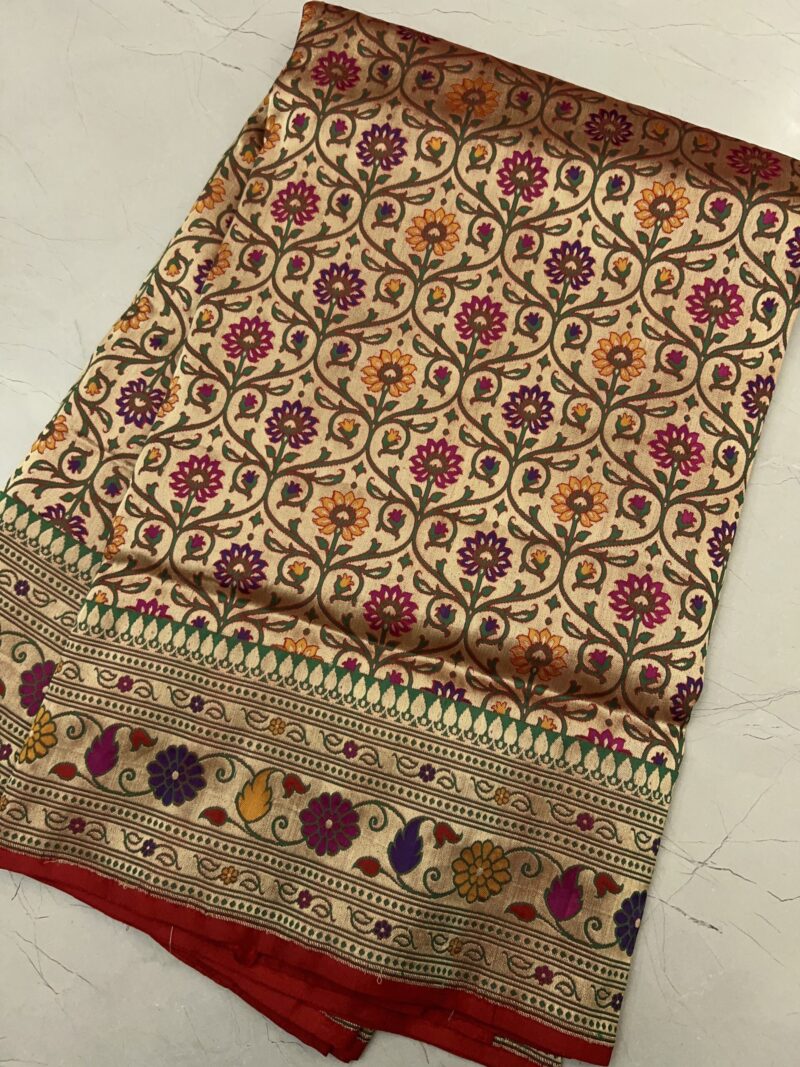 FLORAL BANARASI SAREE