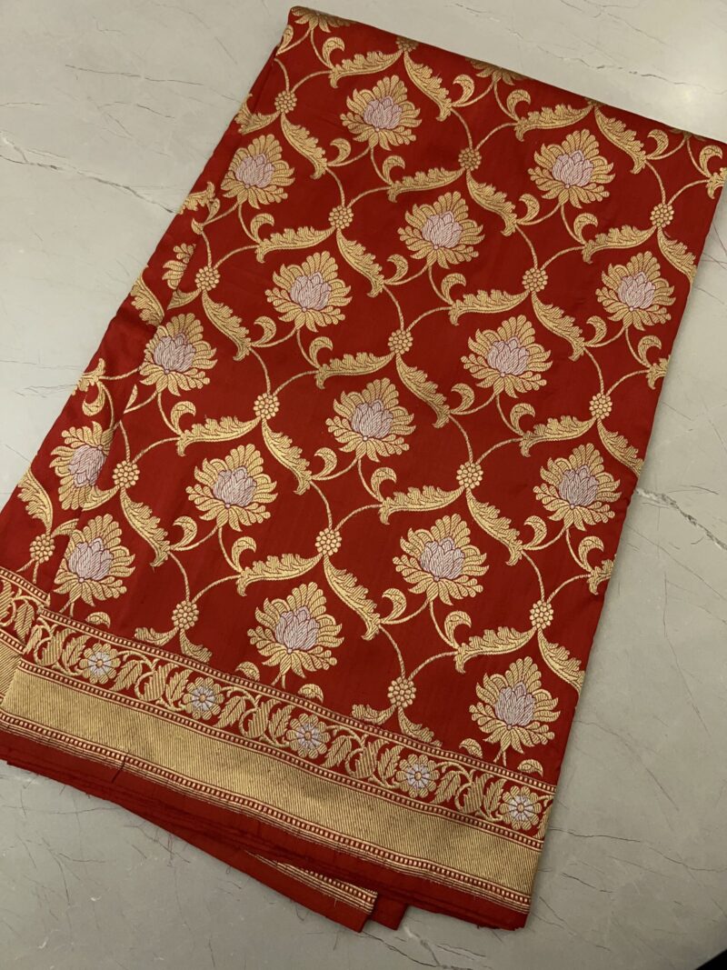 RED BANARASI SAREE