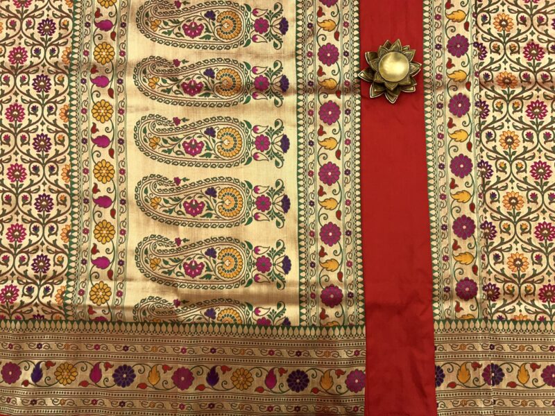 FLORAL BANARASI SAREE - Image 2