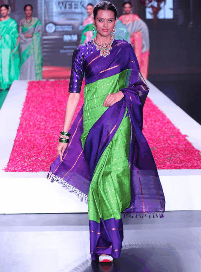 Green Kanjivaram Silk Saree