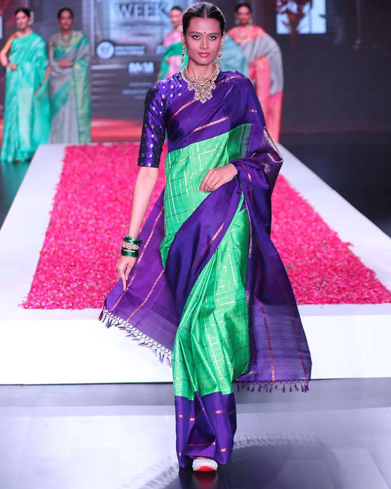 Green Kanjivaram Silk Saree