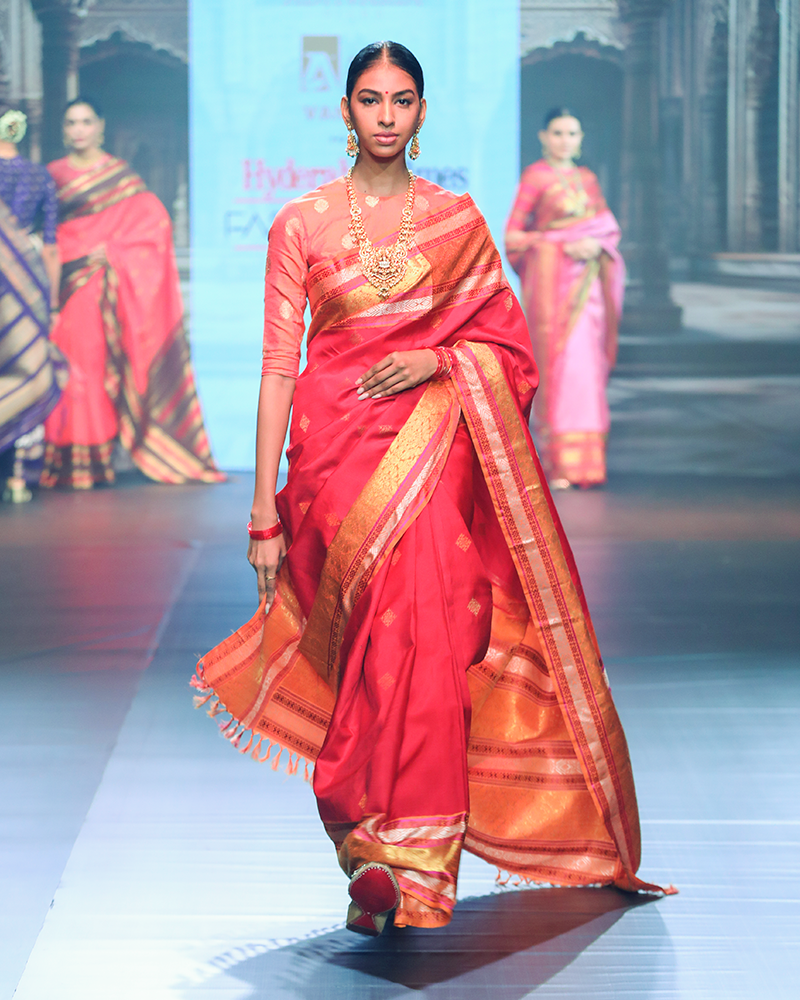Red Kanjivaram Saree