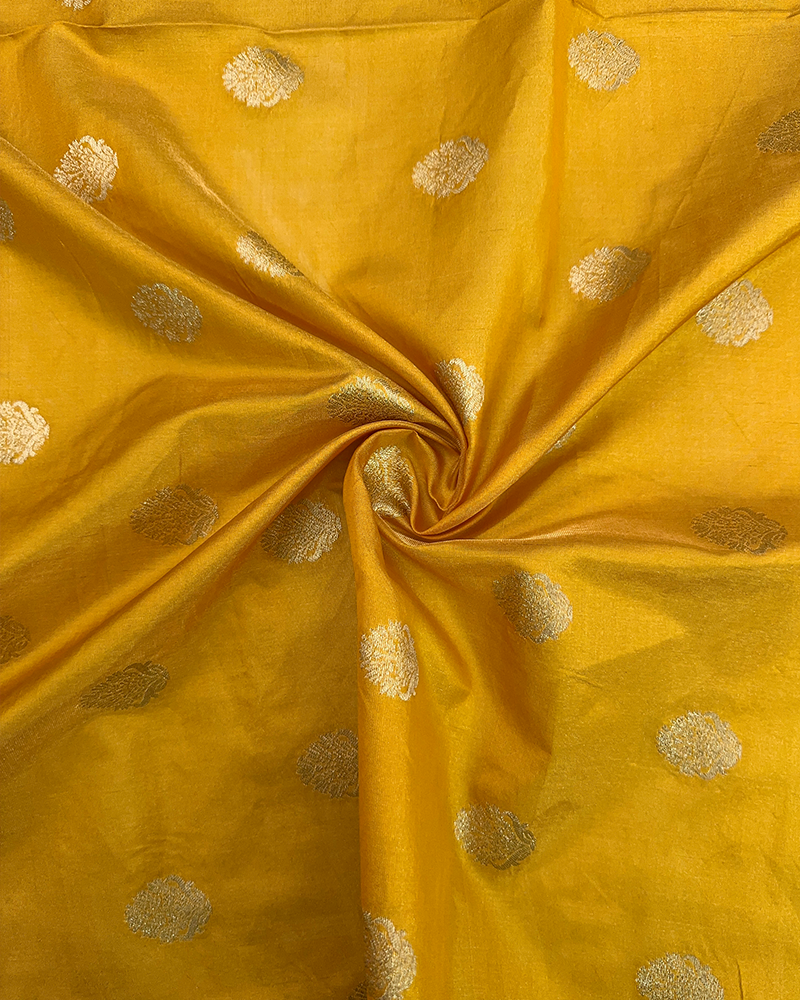Deep Golden Yellow Material (1 Meter)
