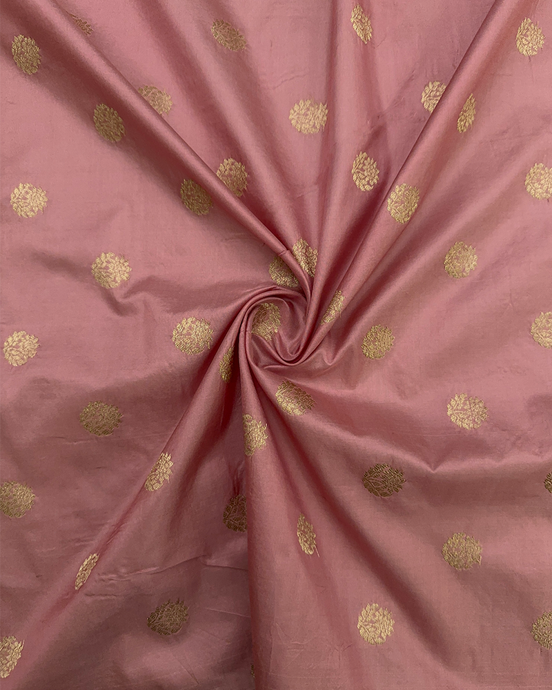 Dusty Rose Pink Material (1 Meter)