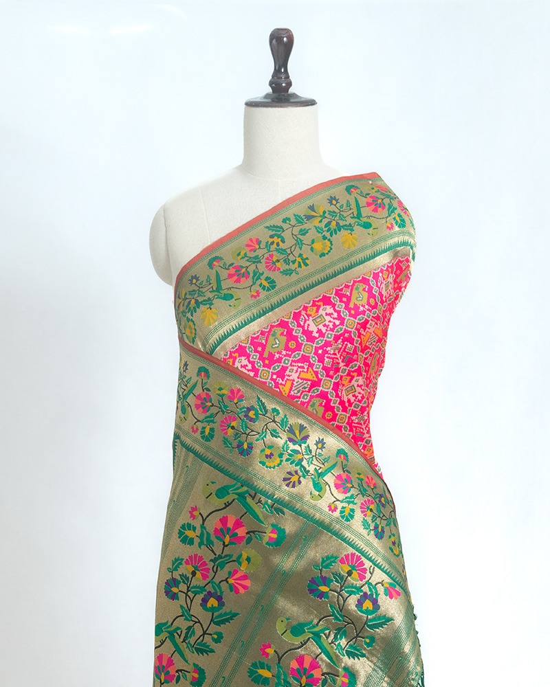 Semi Banaras Patola Saree