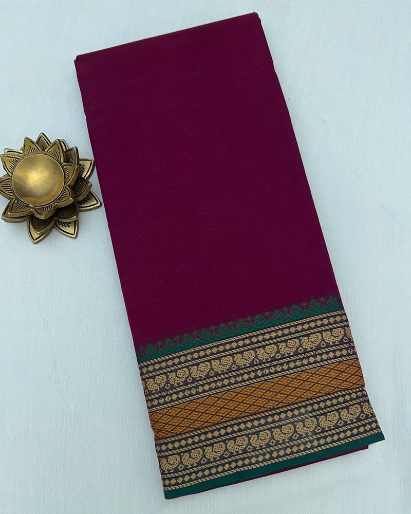 Purle Kanchi Cotton Saree