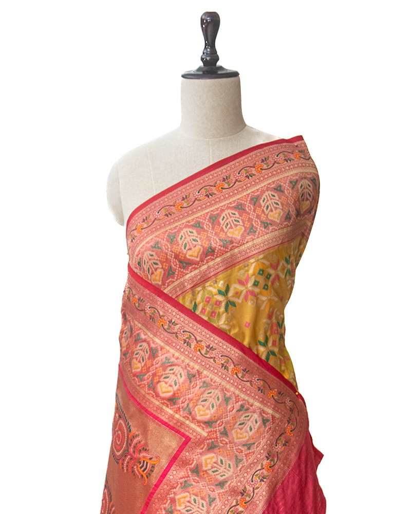 Semi Banaras Patola Saree