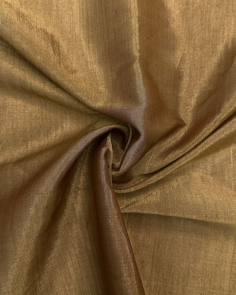 Gold Plain Tissue Fabric