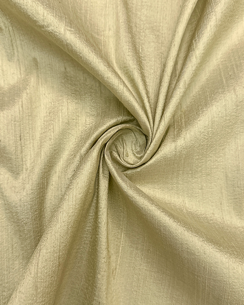 Olive Green Plain RawSilk Fabric