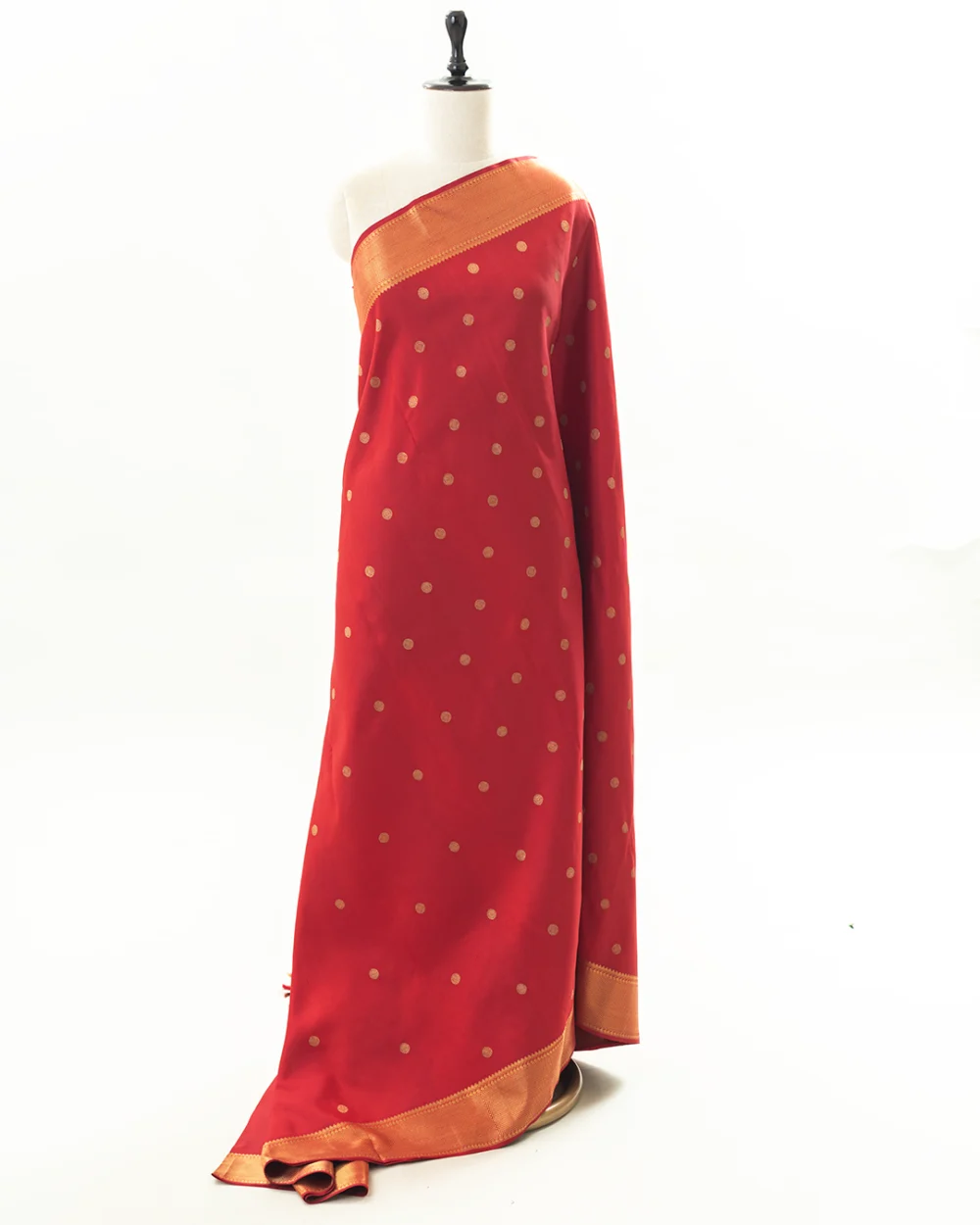 Red Kanjivaram Silk Saree