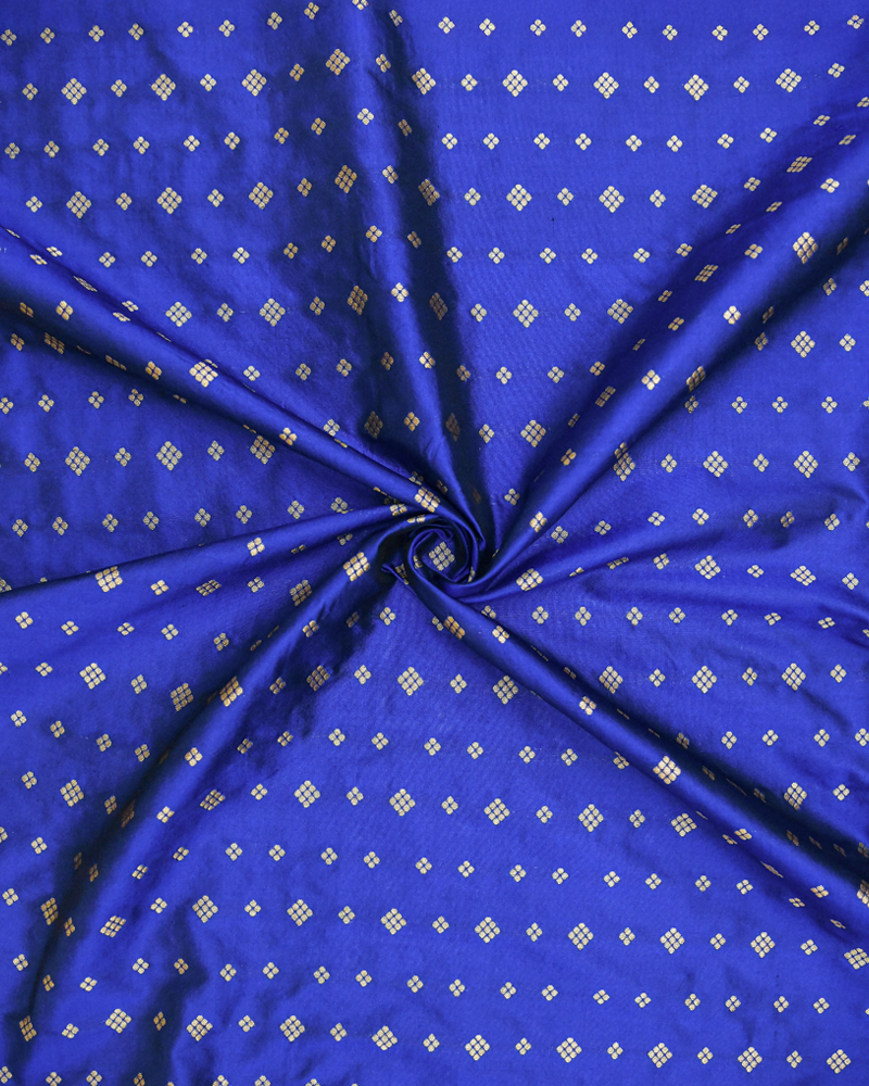 Royal Blue Silk fabric
