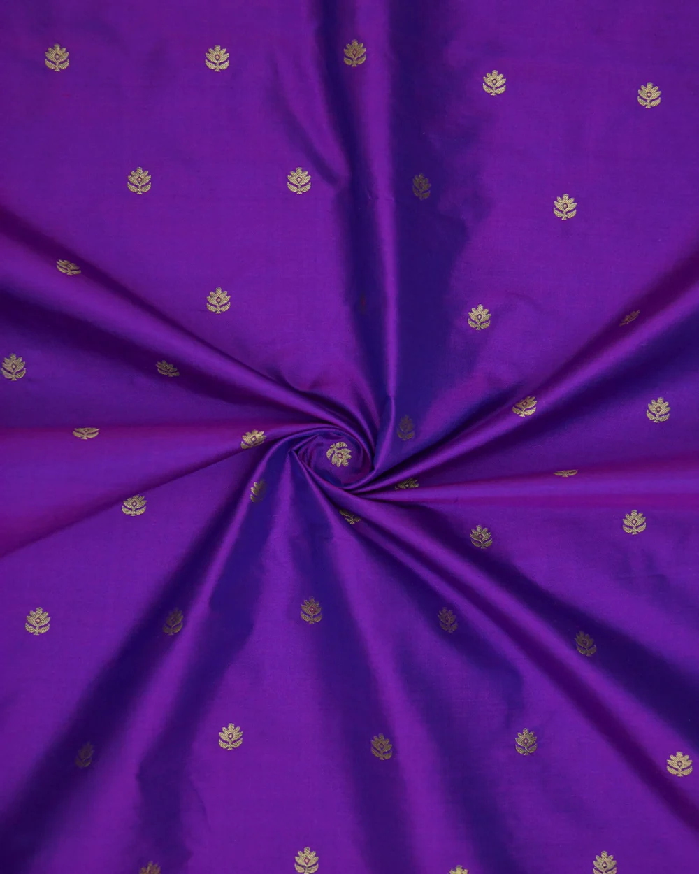 Magenta Zari Butta Silk Fabrics