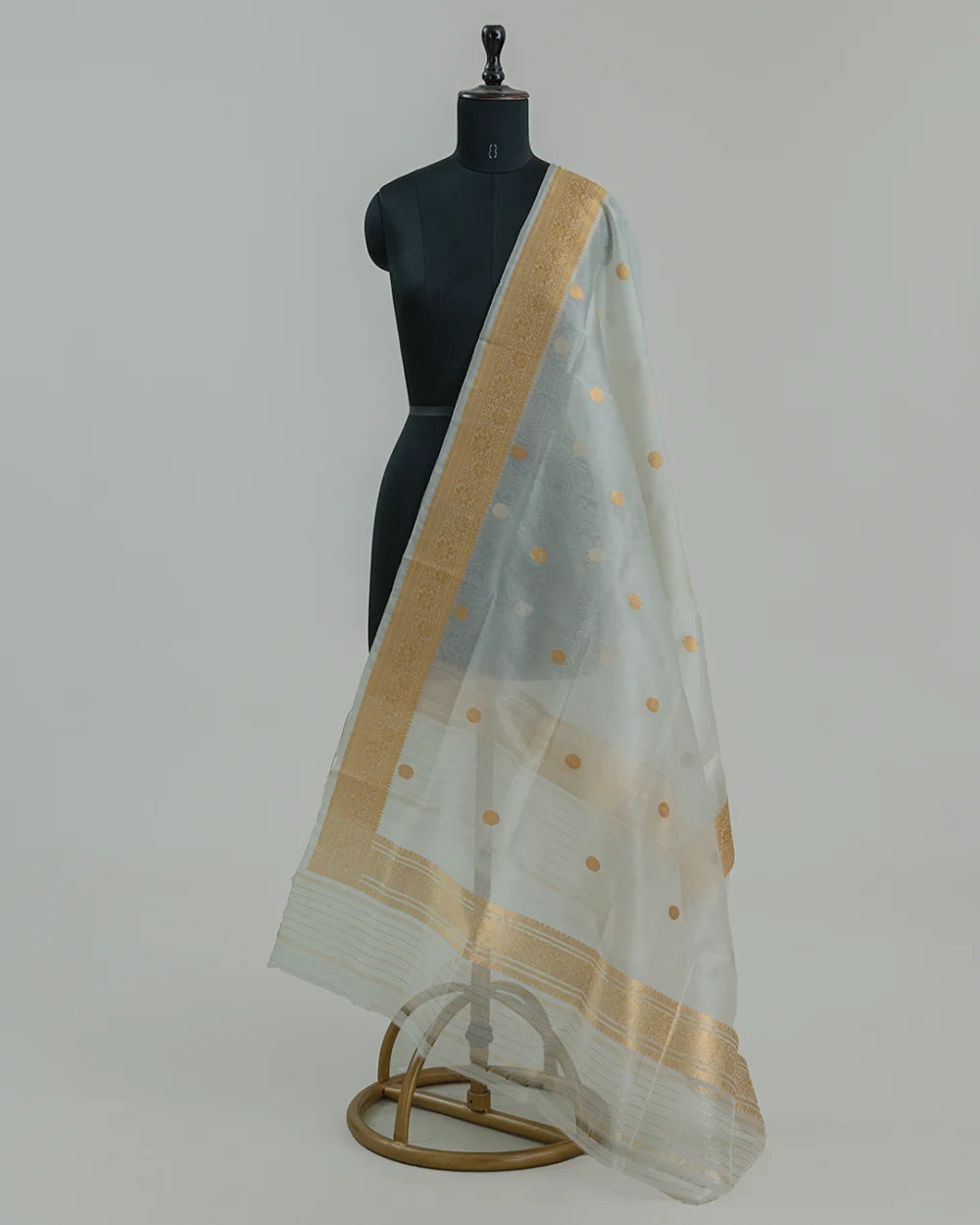 White Organza Dupatta