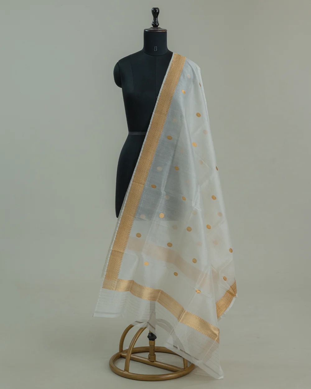 White Organza Dupatta